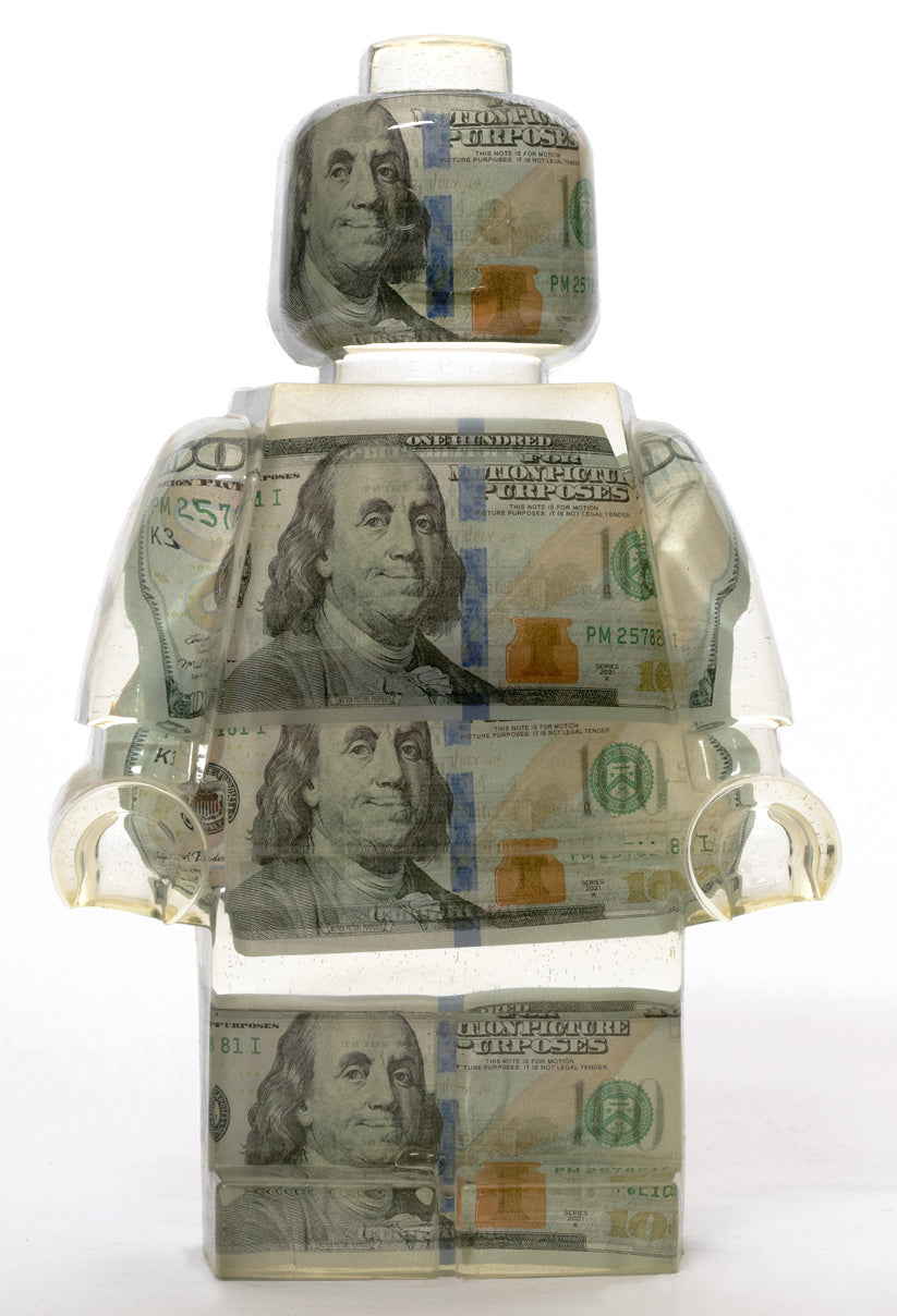 $100 Dollar Filled - Resin Figure - 11" - Type A