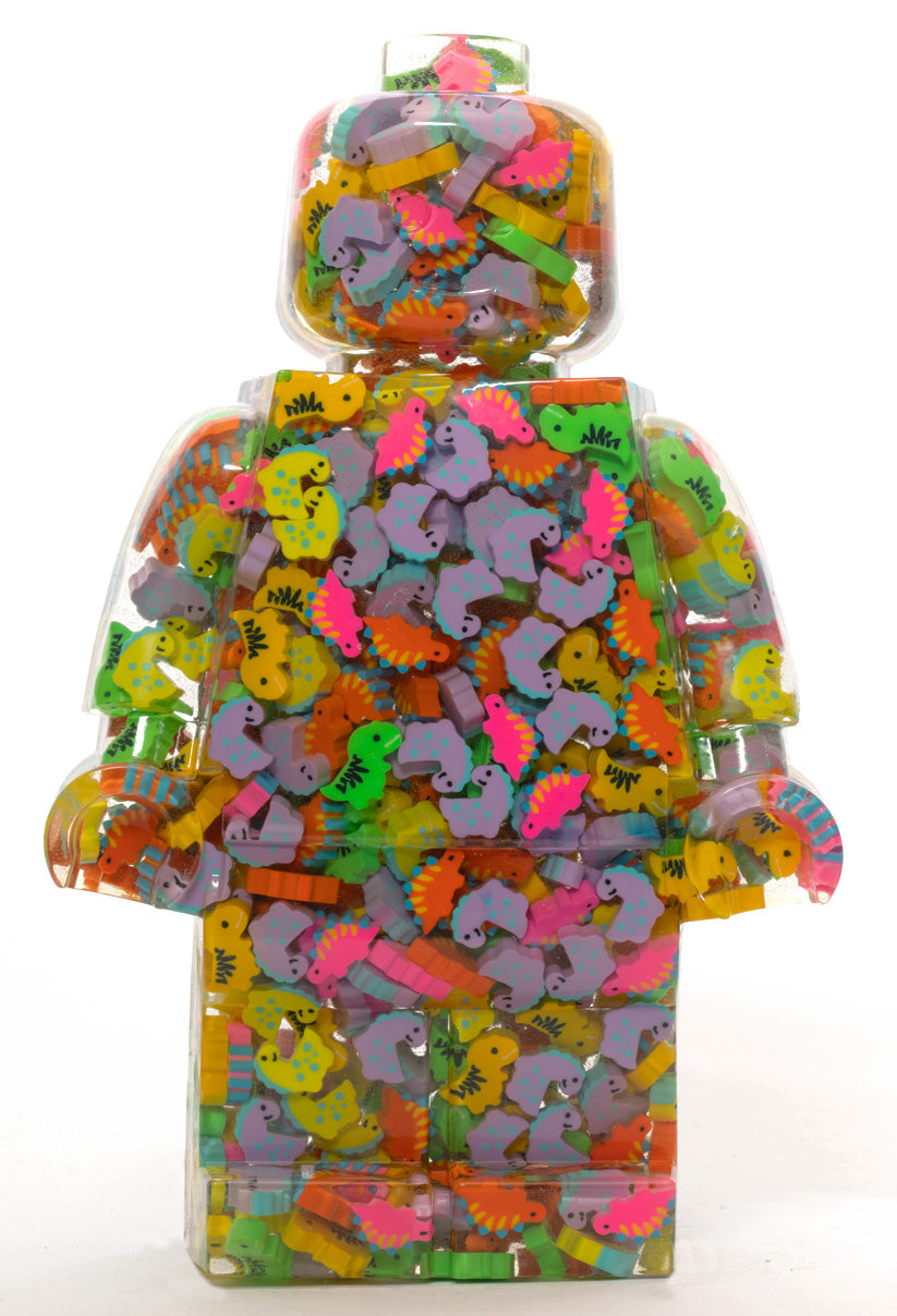 Dino Erasers Filled #1 - Resin Figure - 11"