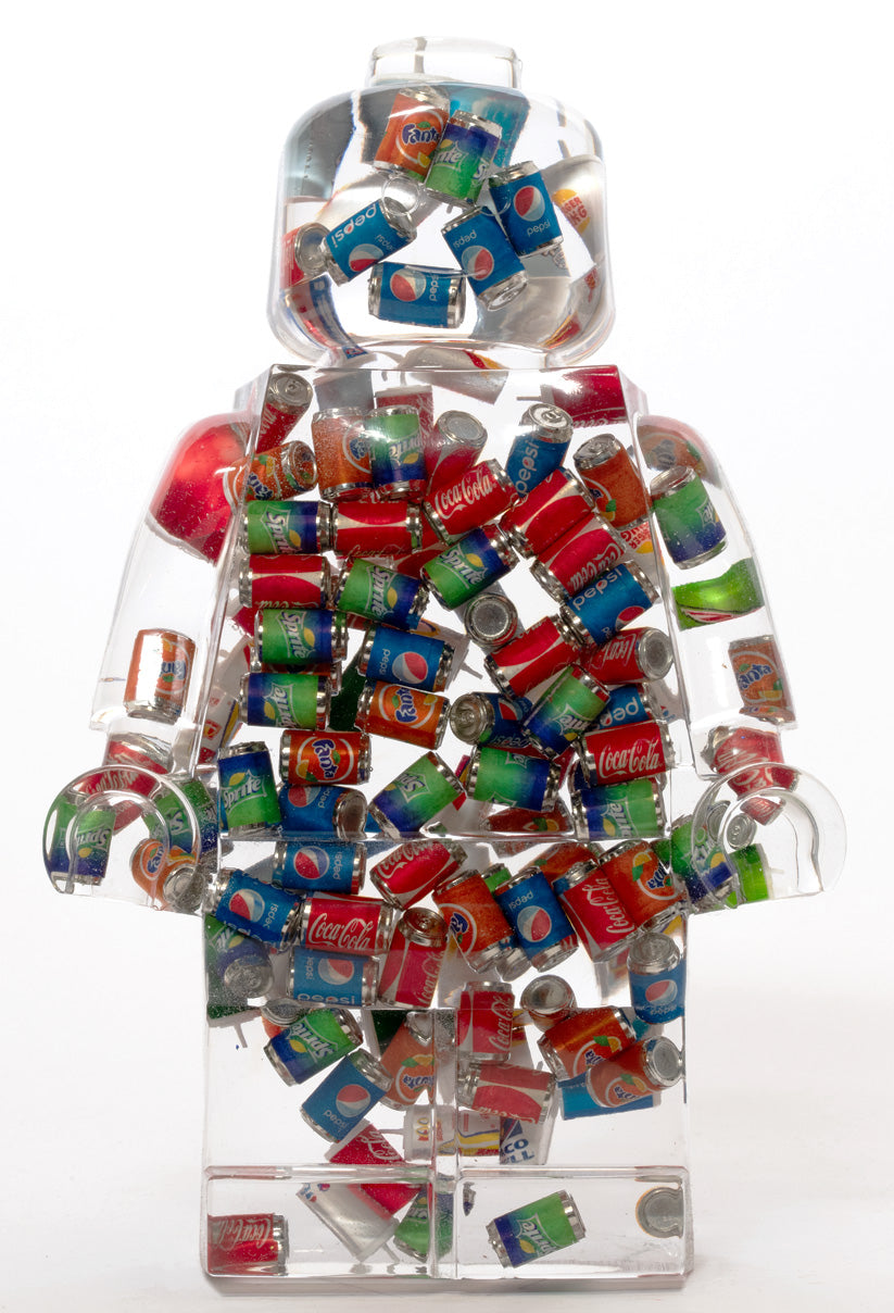 Soft Drink Filled - Resin Figure - 11"