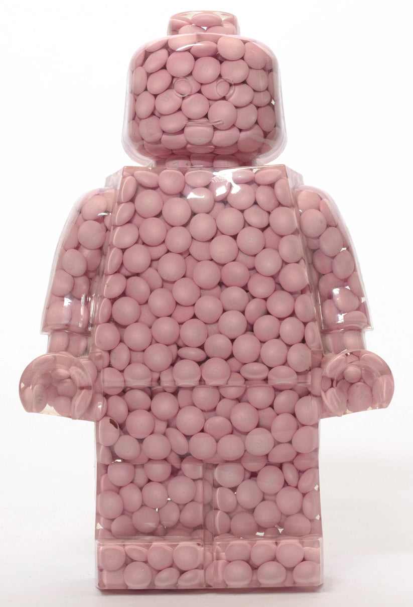 M&M Filled - Pink - Resin Figure - 11"