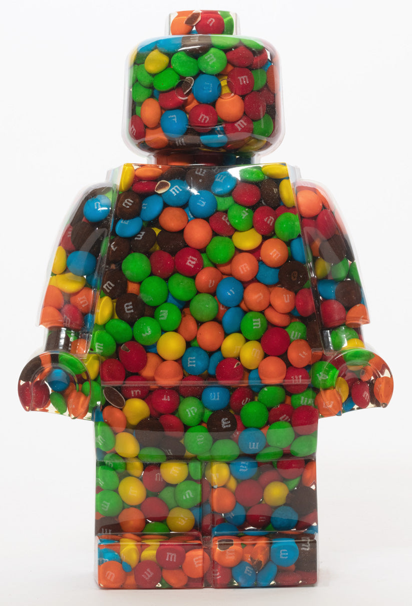 M&M Mixed Colors Filled - Resin Figure - 11"