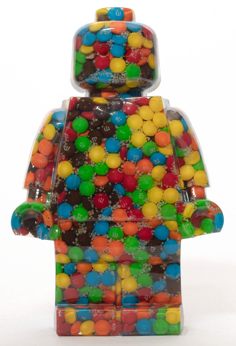 M&Ms with Glow Crystals Filled #4 - Resin Figure - 11"