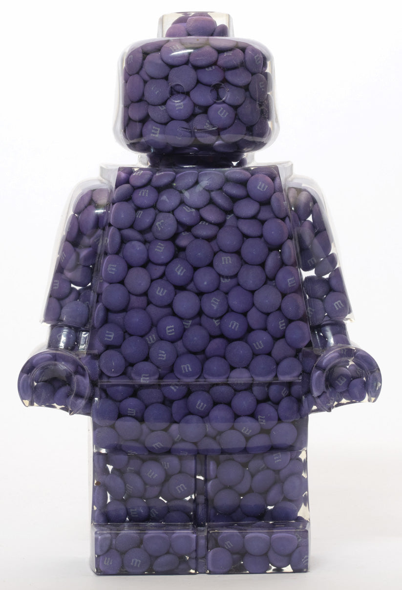 M&M Filled - Purple - Resin Figure - 11"