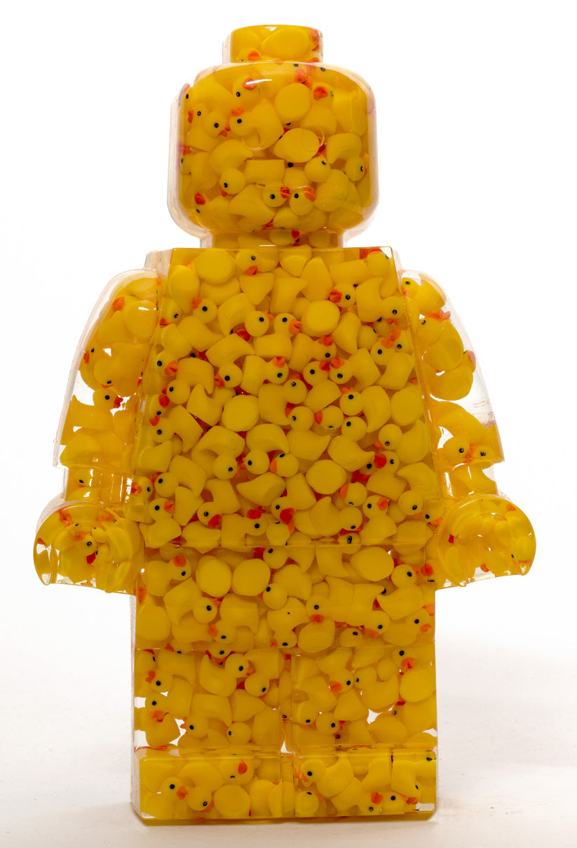 Rubber Ducks Filled #1 - Resin Figure - 11"