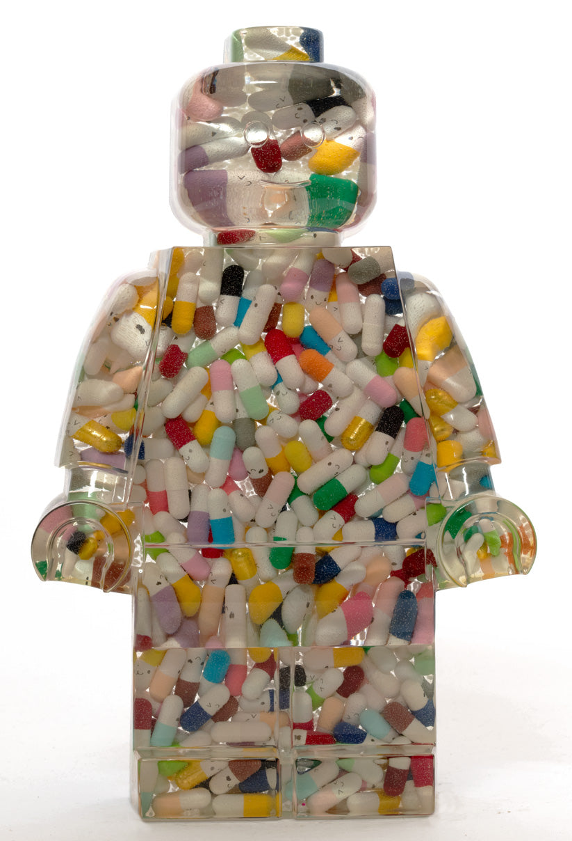 Smiling Pills Filled - Resin Figure - 11"