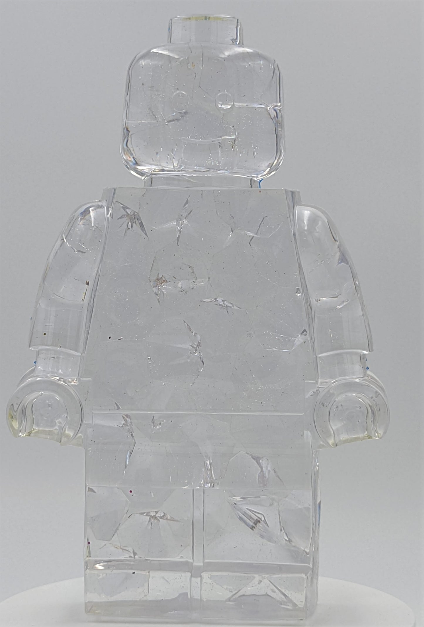 Robot Man - Ice Filled Resin Figure - 11"