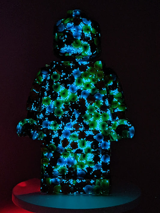 M&Ms with Glow Crystals Filled #4 - Resin Figure - 11"