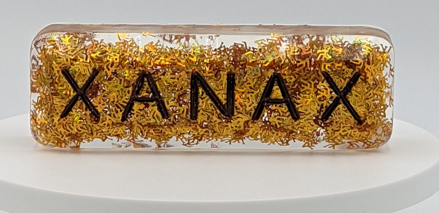 Resin Bar - Xanax X-Large Resin Pill