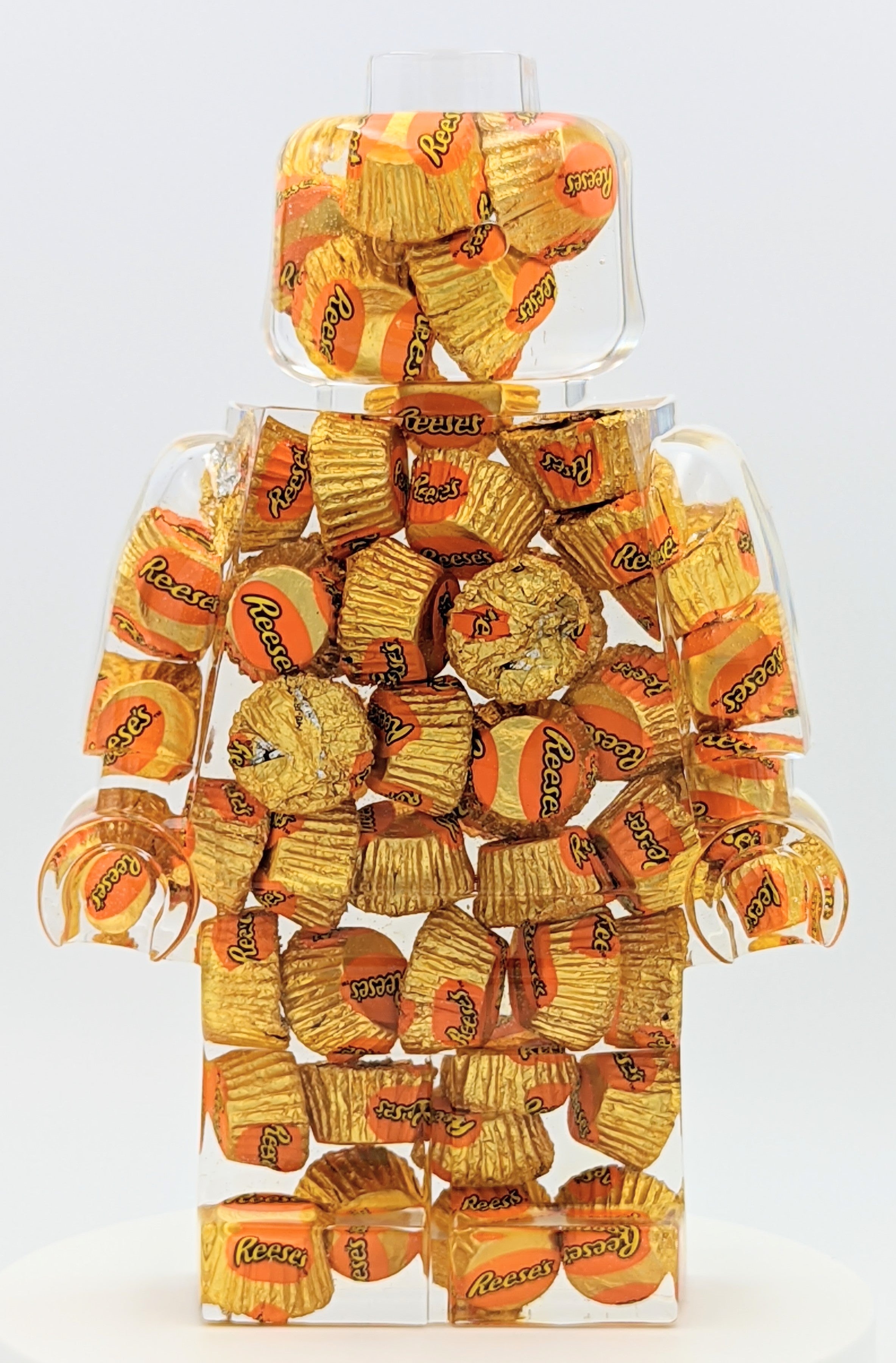 Reese S Peanut Butter Cup Filled Resin Figure 11 David L Raines   Reese SPeanutButterCup 